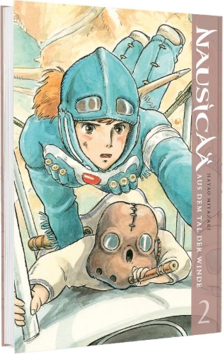Buchcover und Innenansicht für das Buch: Kaze no Tani no Nausicaä