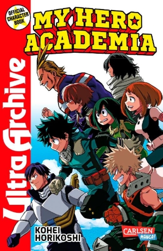 Buchcover und Innenansicht für das Buch: My Hero Academia - Ultra Archive
