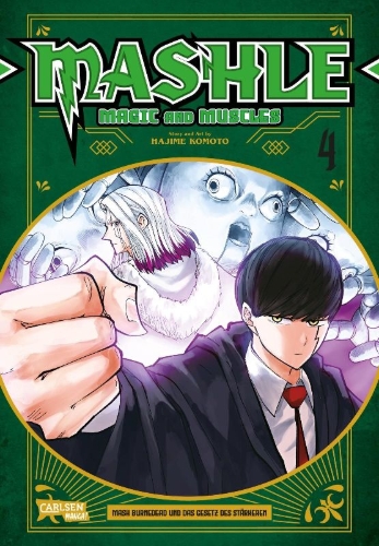 Buchcover und Innenansicht für das Buch: Mashle