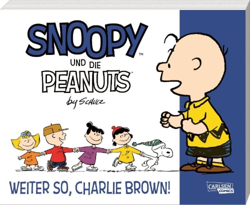 Buchcover und Innenansicht für das Buch: Snoopy und die Peanuts 6: Weiter so, Charlie Brown!
