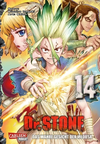Buchcover und Innenansicht für das Buch: Dr. Stone