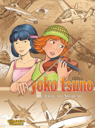 Buchcover und Innenansicht für das Buch: Yoko Tsuno Sammelband 08: Die Erde am Abgrund