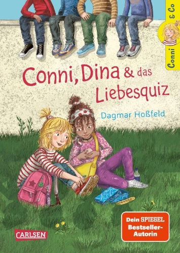 Buchcover und Innenansicht für das Buch: Conni & Co 10: Conni, Dina und das Liebesquiz