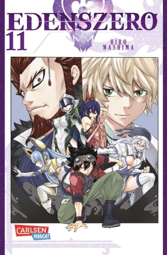 Buchcover und Innenansicht für das Buch: Edens Zero