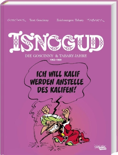 Buchcover und Innenansicht für das Buch: Iznogoud