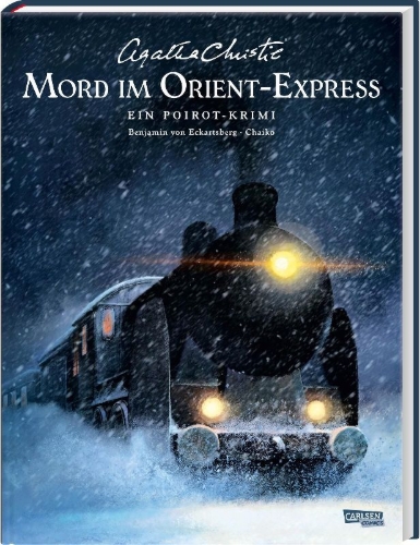 Buchcover und Innenansicht für das Buch: Agatha Christie Classics: Mord im Orient-Express