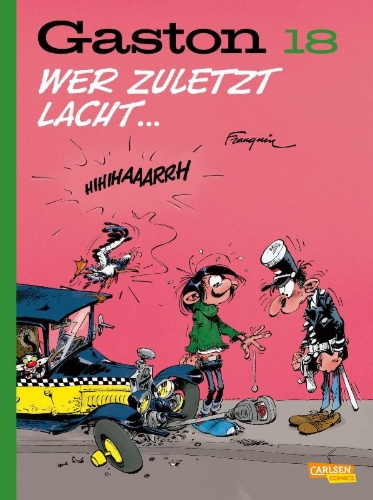 Buchcover und Innenansicht für das Buch: Gaston Neuedition 18: Wer zuletzt lacht ...