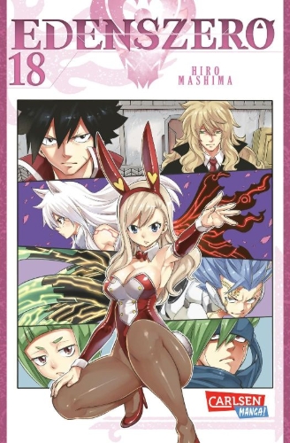 Buchcover und Innenansicht für das Buch: Edens Zero