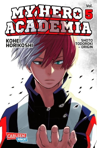 Buchcover und Innenansicht für das Buch: Boku no Hero Academia