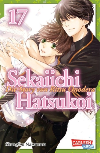 Buchcover und Innenansicht für das Buch: Sekaiichi Hatsukoi