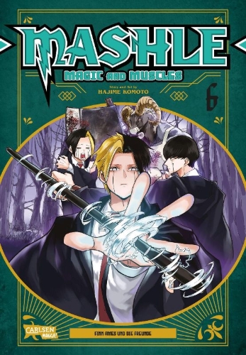 Buchcover und Innenansicht für das Buch: Mashle