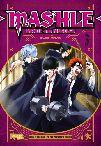 Buchcover und Innenansicht für das Buch: Mashle