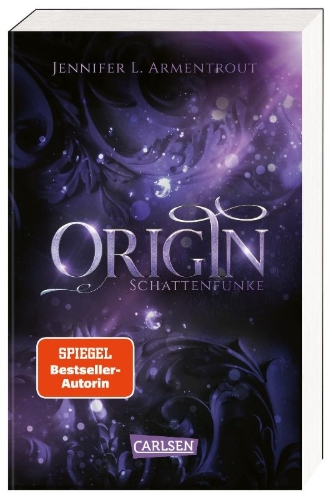 Buchcover und Innenansicht für das Buch: Origin. A Lux Novel. Book Four