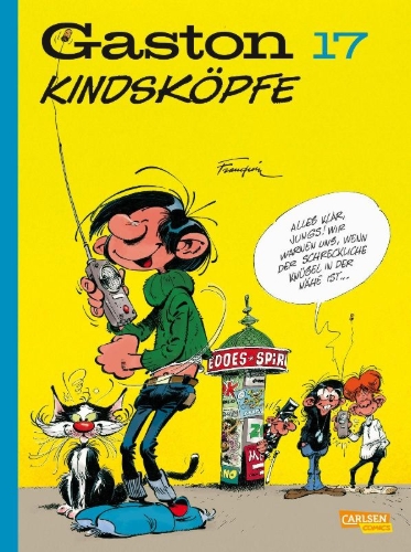 Buchcover und Innenansicht für das Buch: Gaston Neuedition 17: Kindsköpfe
