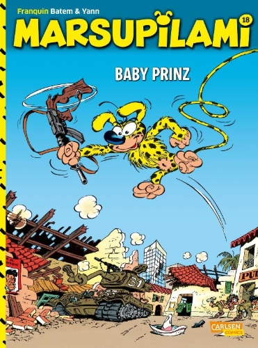 Buchcover und Innenansicht für das Buch: Marsupilami 5 - Baby Prinz