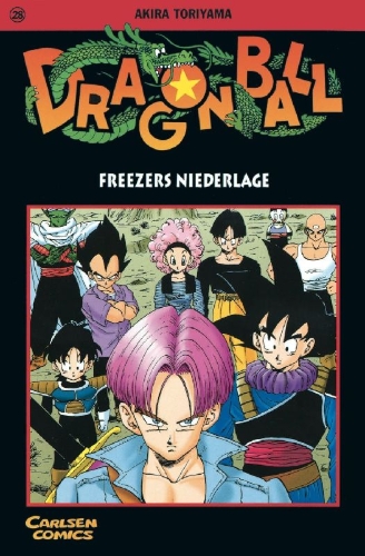 Buchcover und Innenansicht für das Buch: Dragon Ball 28. Freezers Niederlage