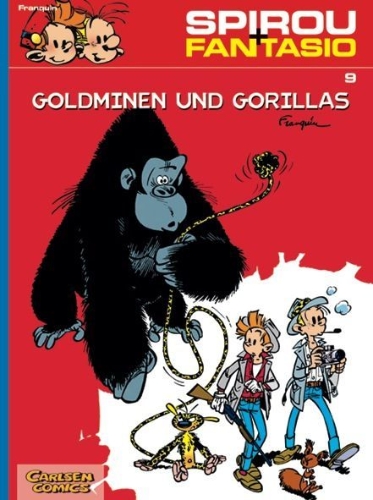 Buchcover und Innenansicht für das Buch: Le gorille a bonne mine
