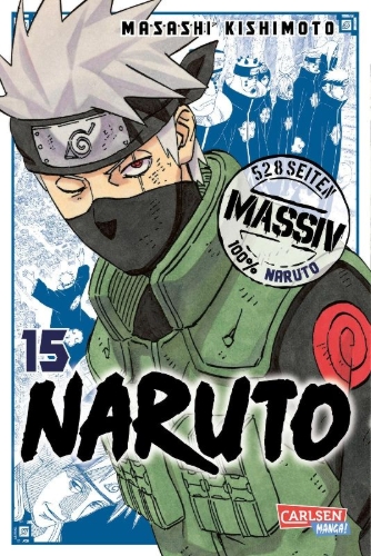 Buchcover und Innenansicht für das Buch: NARUTO Massiv 15
