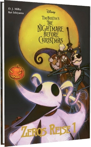Buchcover und Innenansicht für das Buch: Tim Burton's The Nightmare Before Christmas