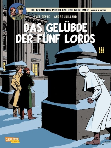 Buchcover und Innenansicht für das Buch: LE SERMENT DES CINQ LORDS