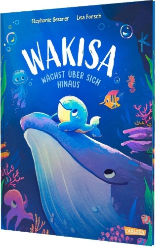 Buchcover und Innenansicht für das Buch: Wakisa wächst über sich hinaus