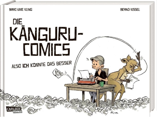 Buchcover und Innenansicht für das Buch: Die Känguru-Comics 1: Also ICH könnte das besser