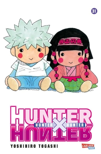 Buchcover und Innenansicht für das Buch: Hunter X Hunter