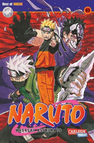 Buchcover und Innenansicht für das Buch: Naruto 63