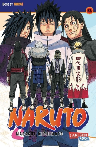 Buchcover und Innenansicht für das Buch: Naruto