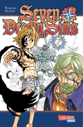 Buchcover und Innenansicht für das Buch: Nanatsu no Taizai