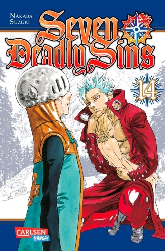 Buchcover und Innenansicht für das Buch: Nanatsu no Taizai