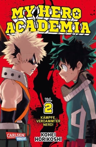 Buchcover und Innenansicht für das Buch: Boku no Hero Academia