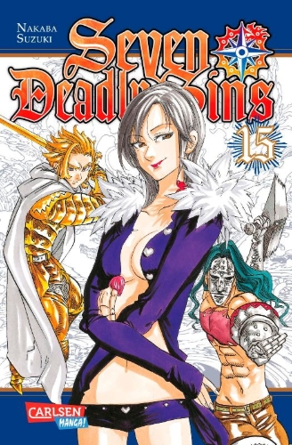Buchcover und Innenansicht für das Buch: Nanatsu no Taizai