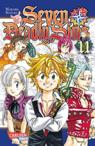 Buchcover und Innenansicht für das Buch: Nanatsu no Taizai