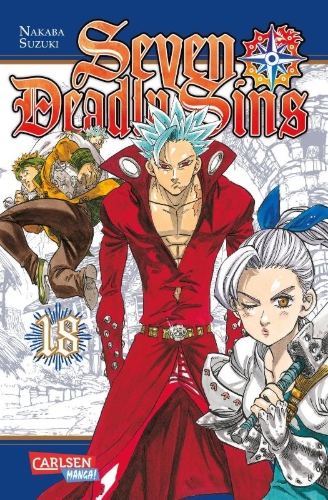 Buchcover und Innenansicht für das Buch: Nanatsu no Taizai