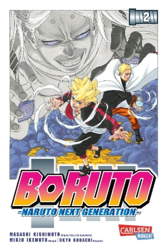 Buchcover und Innenansicht für das Buch: Boruto: Naruto next Generations