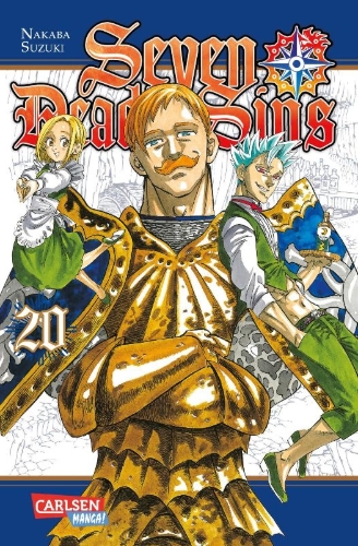 Buchcover und Innenansicht für das Buch: Nanatsu no Taizai