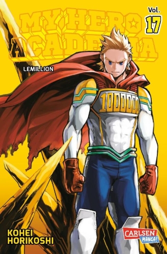 Buchcover und Innenansicht für das Buch: Boku no Hero Academia