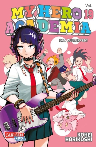 Buchcover und Innenansicht für das Buch: Boku no Hero Academia