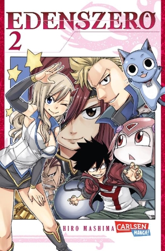 Buchcover und Innenansicht für das Buch: Edens Zero