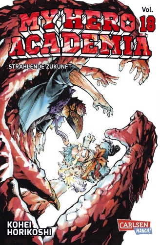 Buchcover und Innenansicht für das Buch: Boku no Hero Academia