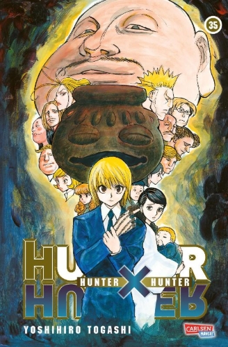 Buchcover und Innenansicht für das Buch: Hunter X Hunter