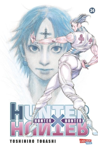 Buchcover und Innenansicht für das Buch: Hunter X Hunter