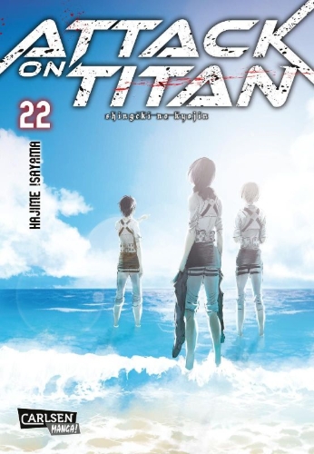 Buchcover und Innenansicht für das Buch: Shingeki no Kyojin