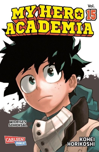 Buchcover und Innenansicht für das Buch: Boku no Hero Academia