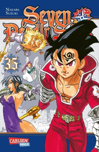 Buchcover und Innenansicht für das Buch: Nanatsu no Taizai