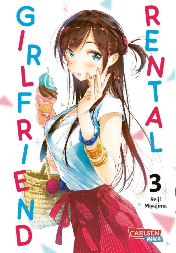 Buchcover und Innenansicht für das Buch: Kanojo, okarishimasu