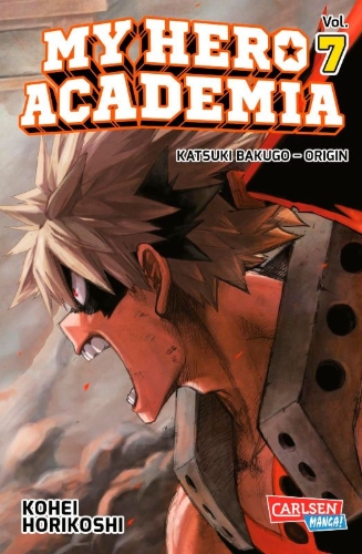 Buchcover und Innenansicht für das Buch: Boku no Hero Academia