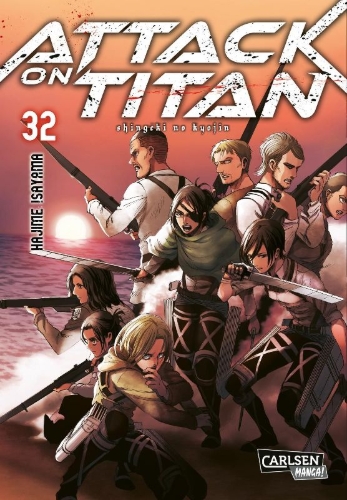 Buchcover und Innenansicht für das Buch: Shingeki no Kyojin