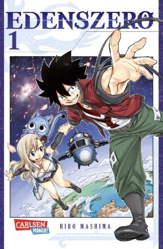 Buchcover und Innenansicht für das Buch: Edens Zero